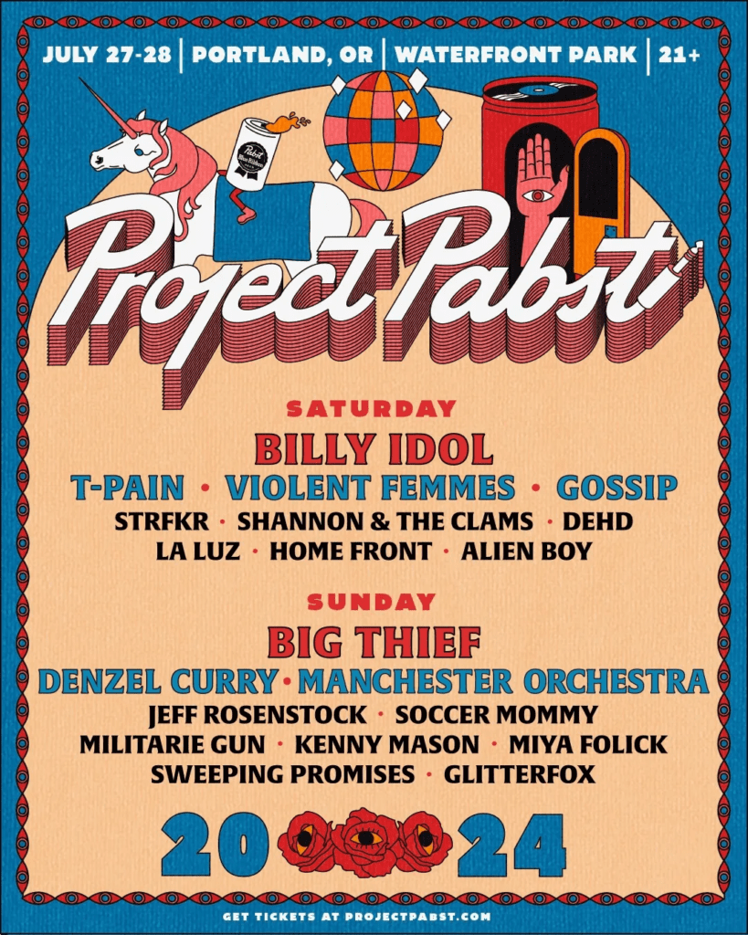 Portland’s Project Pabst Promises Big Thief, Billy Idol, & More For 2024