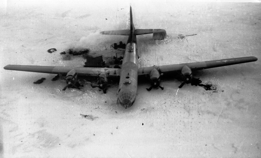 frozen military plane found in alaska