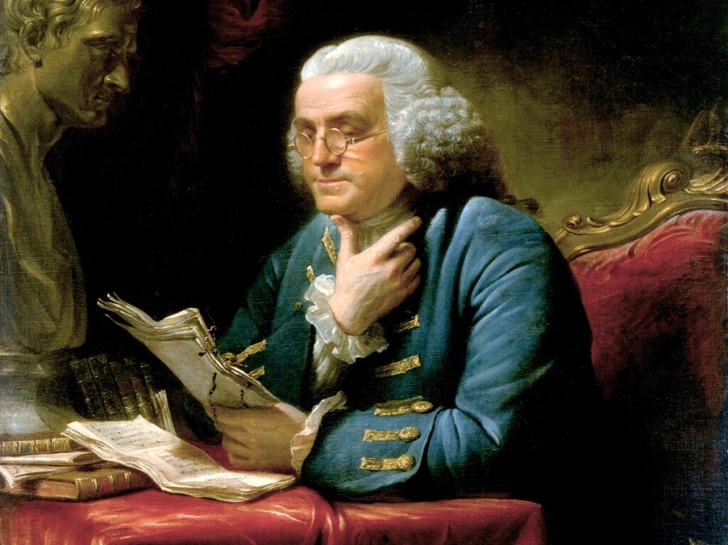 Benjamin Franklin by David Martin