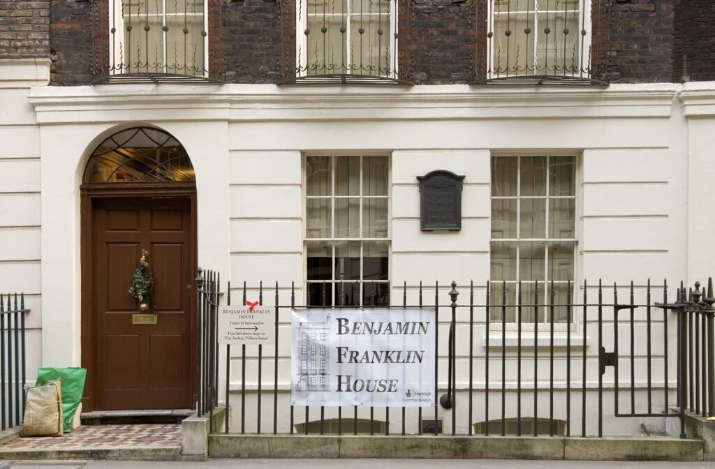 Benjamin Franklin�s House, London, 2006.