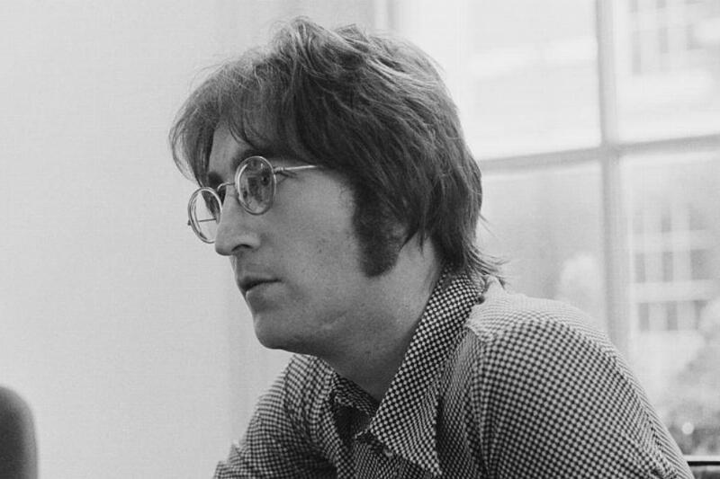 John Lennon being interviewed