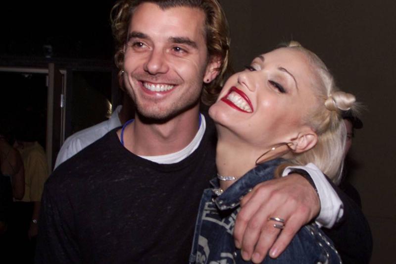 Gwen and Gavin pose together at an event.