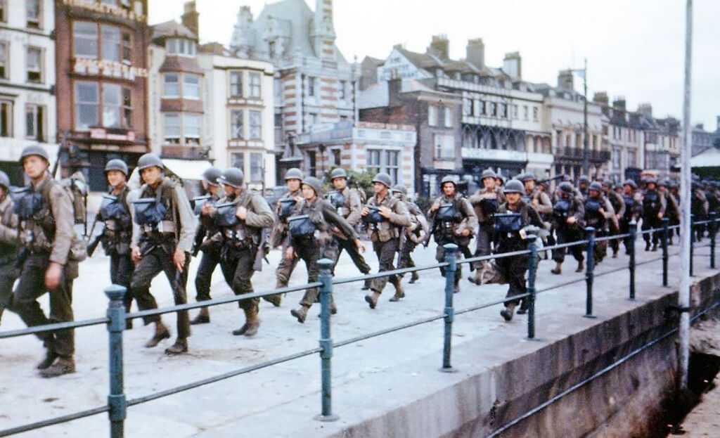 Rare Color Photos Of D-Day: The Beginning Of The End Of World War II