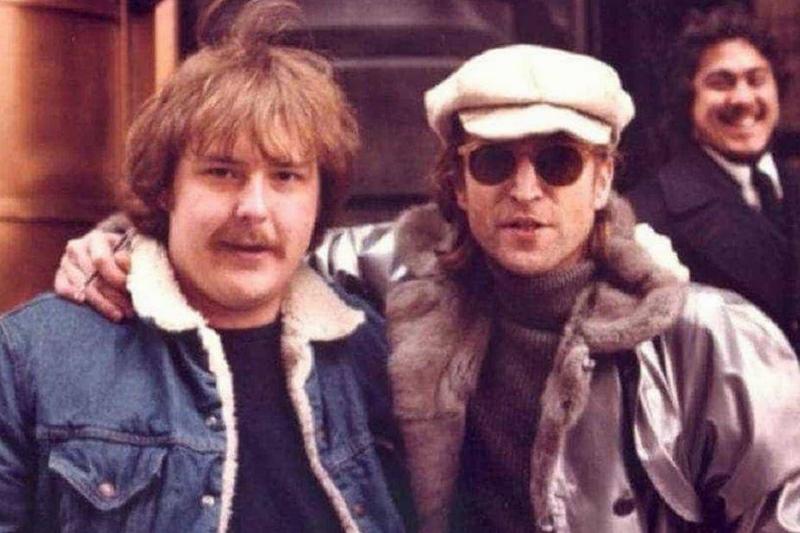 Lennon with Chapman