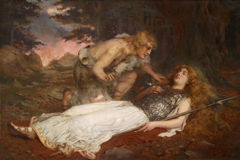 Siegfried And Brünnhilde
