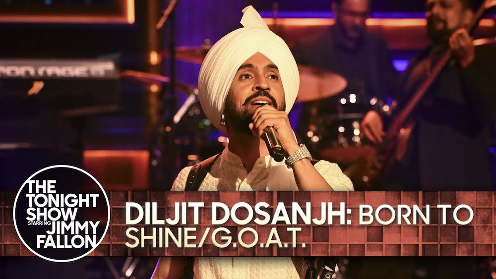 Watch Punjabi Superstar Diljit Dosanjh Make His US TV Debut On The Tonight Show