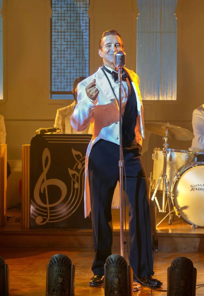 Here’s The First Look At Scott Stapp As Frank Sinatra In The New Ronald Reagan Biopic