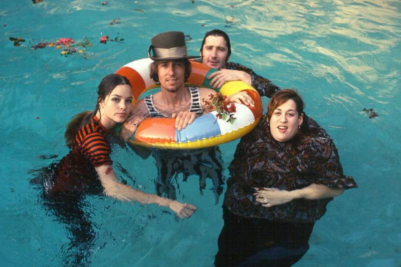 Band in the pool