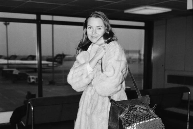 Michelle at the airport