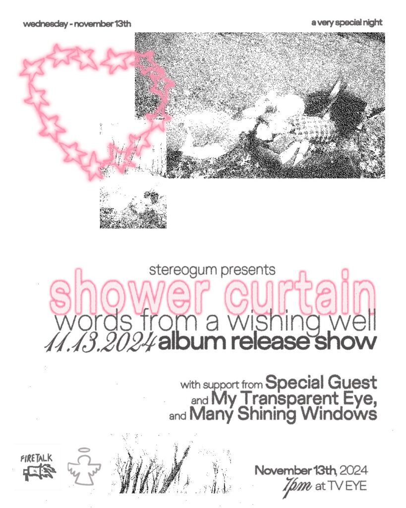 Stereogum Presents Shower Curtain’s Album Release Show At TV Eye Next Month