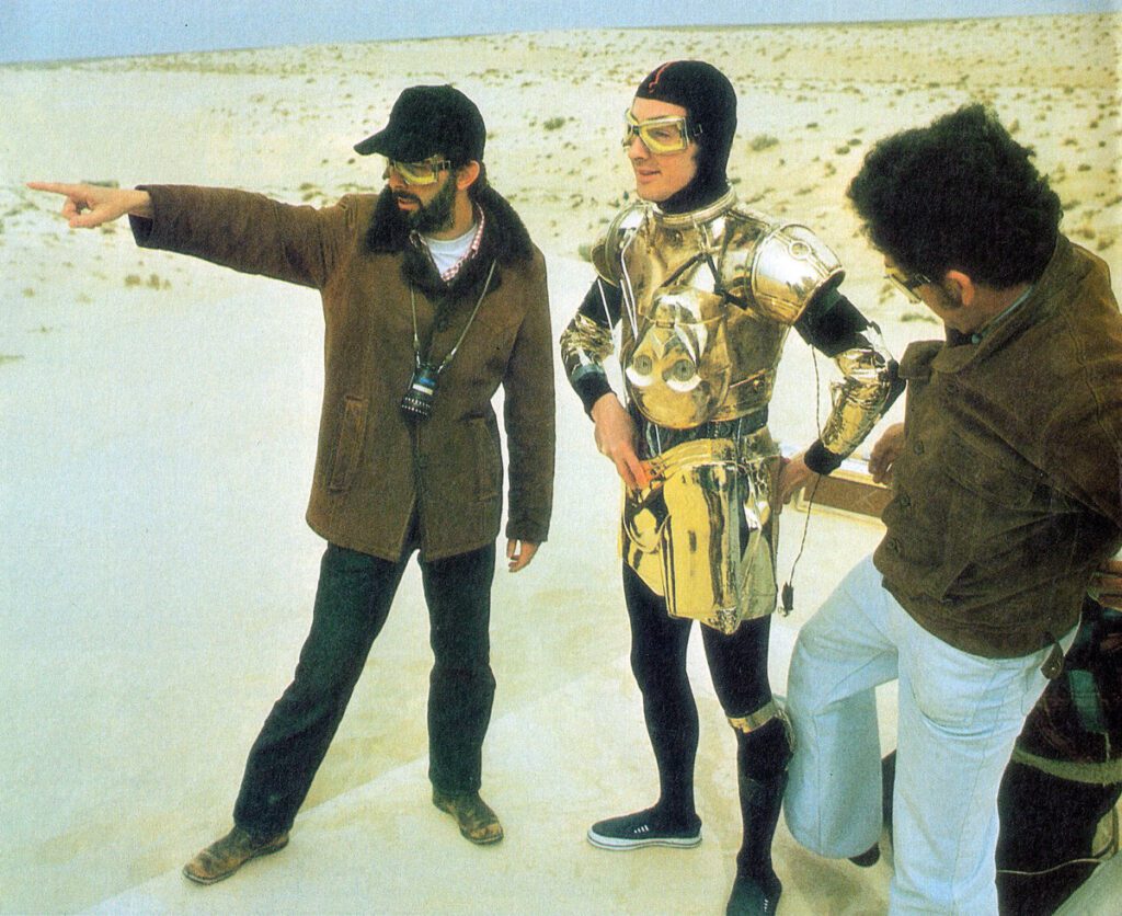 Anthony Daniels Taking Direction From George Lucas