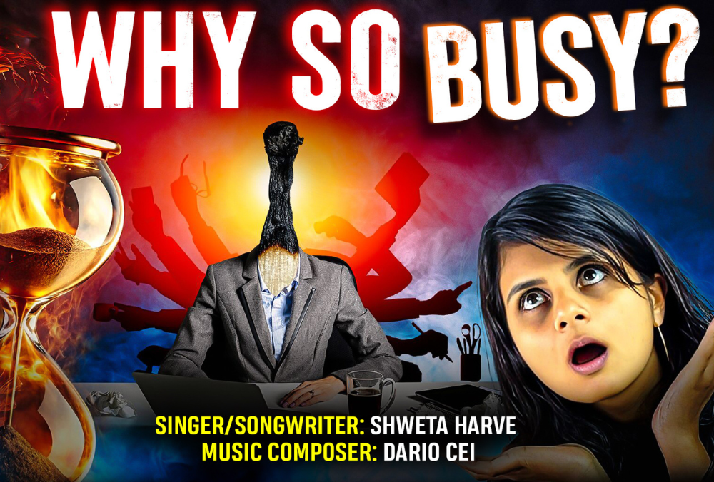 Shweta Harve “Why So Busy?” Explores the Exhaustion of Constant Hustle