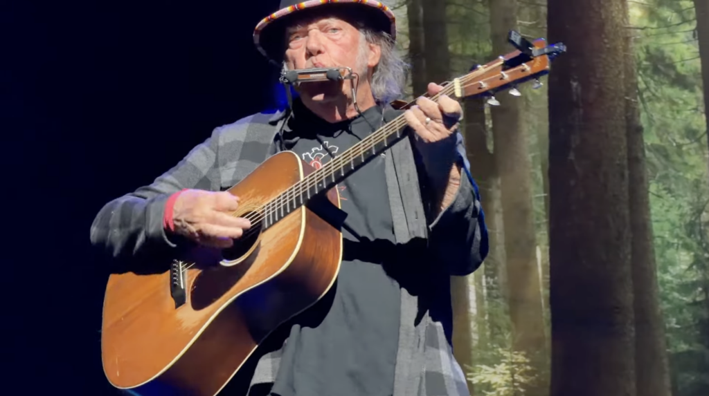 Neil Young Makes Surprise Live Return at Vancouver Benefit Show